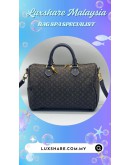 LOUIS VUITTON SPEEDY BANDOULIERE 30 IN MONOGRAM LDYLLE CANVAS (BAG SPA CLEANING,COLOUR TOUCH UP)