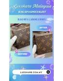 LOUIS VUITTON TUILERIES BESACE SHOULDER BAG IN ROSE BRUYERE (BAG SPA CLEANING,TREATMENT AND CARE)