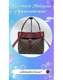 LOUIS VUITTON TUILERIES BESACE SHOULDER BAG IN ROSE BRUYERE (BAG SPA CLEANING,TREATMENT AND CARE)