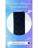 LOUIS VUITTON BLACK MONOGRAM ECLIPSE CANVAS WALLET (BAG SPA CLEANING,TREATMENT AND CARE)