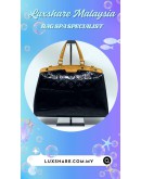 LOUIS VUITTON MONOGRAM VERNIS BREA MM HANDBAG (BAG SPA CLEANING,VACHETTA LEATHER REPLACEMENT)