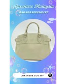 LOUIS VUITTON EPI PASSY HANDBAG IN WHITE (BAG SPA CLEANING,TREATMENT AND CARE)