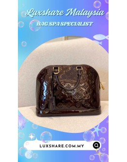 LOUIS  VUITTON ALMA PM HANDBAG (BAG SPA CLEANING,TREATMENT AND CARE)