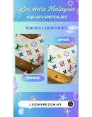 LOUIS VUITTON MULTICOLOR ALMA BAG IN WHITE (BAG SPA CLEANING,VACHETTA LEATHER REPLACEMENT)