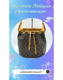 LOUIS VUITTON PETIT NOE HANDBAG (BAG SPA CLEANING,VACHETTA LEATHER REPLACEMENT)