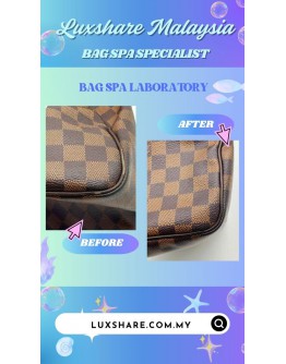 LOUIS VUITTON SPEEDY 30 BAG (BAG SPA CLEANING,COLOR TOUCP UP)