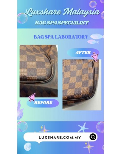 LOUIS VUITTON SPEEDY 30 BAG (BAG SPA CLEANING,COLOR TOUCP UP)