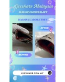 LOUIS VUITTON NEVERFULL MM DAMIER EBENE  "LEATHER REPLACEMENT AND BAG SPA SERVICE"