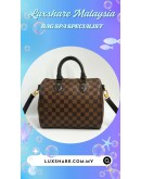 LOUIS VUITTON SPEEDY IN DAMIER EBENE CANVAS (BAG SPA CLEANING, TREATMENT&CARE)
