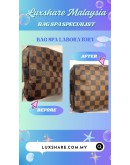 LOUIS VUITTON SPEEDY IN DAMIER EBENE CANVAS (BAG SPA CLEANING, TREATMENT&CARE)