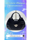LOUIS VUITTON SAC MONTAIGNE BAG IN BLACK EPI LEATHER (BAG SPA CLEANING , TREATMENT & CARE)
