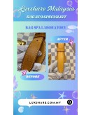 LOUIS VUITTON DAMIER AZUR HAMPSTEAD PM TOTE BAG (BAG SPA CLEANING,VACHETTA LEATHER REPLACEMENT)