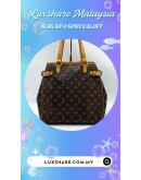 LOUIS VUITTON BATIGNOLLES VERTICAL SHOULDER BAG (BAG SPA CLEANING,TREATMENT AND CARE)