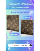 LOUIS VUITTON BATIGNOLLES VERTICAL SHOULDER BAG (BAG SPA CLEANING,TREATMENT AND CARE)