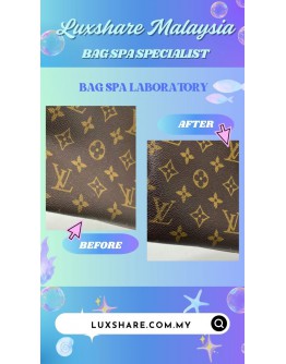 LOUIS VUITTON BATIGNOLLES VERTICAL SHOULDER BAG (BAG SPA CLEANING,TREATMENT AND CARE)