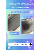 LOUIS VUITTON SAC MONTAIGNE BAG IN BLACK EPI LEATHER (BAG SPA CLEANING , TREATMENT & CARE)