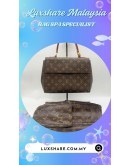 LOUIS VUITTON CLUNY BB HANDBAG MONOGRAM CANVAS (LEATHER REPLACEMENT, TREATMENT &CARE)