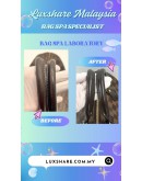 LOUIS VUITTON SPEEDY DAMIER EBENE HANDBAG (BAG SPA CLEANING, NANO RESTORATION)