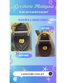 LOUIS VUITTON TREVI PM HANDBAG IN DAMIER EBENE CANVAS (REMOVE MOULD,BAG SPA CLEANING)