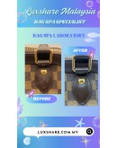 LOUIS VUITTON TREVI PM HANDBAG IN DAMIER EBENE CANVAS (REMOVE MOULD,BAG SPA CLEANING)