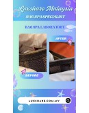 LOUIS VUITTON MARAIS BUCKET BAG DAMIER EBENE CANVAS (TOUCH UP CORNER PART, BAG SPA CLEANING)