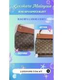 LOUIS VUITTON TUILERIES BESACE SHOULDER BAG (OIL EDGE, NANO RESTORATION)