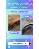 LOUIS VUITTONDAMIER EBENE NEVERFULL MM TOTE BAG (BAG SPA CLEANING, TOUCH UP CORNER COLOUR FADED PART)