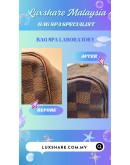 LOUIS VUITTONDAMIER EBENE NEVERFULL MM TOTE BAG (BAG SPA CLEANING, TOUCH UP CORNER COLOUR FADED PART)