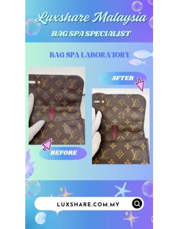 LOUIS VUITTON VENUS MONOGRAM HANDBAG ( BAG SPA CLEANING, LEATHER REPLACEMENT)