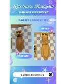 LOUIS VUITTON HAMPSTEAD MM DAMIER BAG ( BAG SPA CLEANING, VACHETTA LEATHER REPLACEMENT)