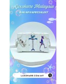 LOUIS VUITTON SOFT TRUNK WALLET IN WHITE (BAG SPA CLEANING, NANO RESTORATION)