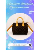 LOUIS VUITTON SPEEDY BANDOULIERE 25 HANDBAG IN MONOGRAM CANVAS (BAG SPA CLEANING, VACHETTA LEATHER REPLACEMENT)