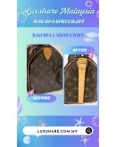 LOUIS VUITTON SPEEDY BANDOULIERE 25 HANDBAG IN MONOGRAM CANVAS (BAG SPA CLEANING, VACHETTA LEATHER REPLACEMENT)