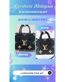 LOUIS VUITTON ON-THE-GO PM TOTE BAG IN MONOGRAM EMPREINTE LEATHER (BAG SPA CLEANING,TREATMENT&CARE)