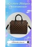 LOUIS VUITTON SPEEDY BANDOULIERE 25 (BAG SPA CLEANING,NANO RESTORATION)