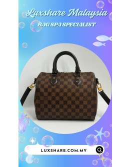 LOUIS VUITTON SPEEDY BANDOULIERE 25 (BAG SPA CLEANING,NANO RESTORATION)