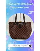 LOUIS VUITTON WESTMINSTER PM BAG IN DAMIER EBENE CANVAS (BAG SPA CLEANING,TOUCH UP CORNER PART)