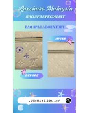 LOUIS VUITTON POCHETTE METIS EAST WEST IN WHITE MONOGRAM EMPREINTE LEATHER (BAG SPA CLEANING,TREATMENT&CARE)