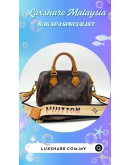 LOUIS VUITTON SPEEDY BANDOULIERE 20 HANDBAG IN MONOGRAM CANVAS (BAG SPA CLEANING,NANO RESTORATION)