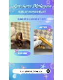 LOUIS VUITTON NEVERFULL PM BAG IN DAMIER AZUR CANVAS (BAG SPA CLEANING,  VACHETTA LEATHER REPLACEMENT)