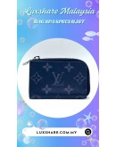 LOUIS VUITTON MONOGRAM ECLIPSE PORTE MONNAIE JOUR (BAG SPA CLEANING,SILVER PLATED)
