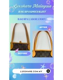LOUIS VUITTON NEVERFULL GM TOTE BAG IN MONOGRAM CANVAS (BAG SPA CLEANING,VACHETTA LEATHER REPLACEMENT)