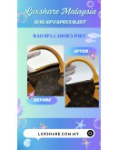 LOUIS VUITTON SPEEDY BANDOULIERE BAG (BAG SPA CLEANING,VACHETTA LEATHER REPLACEMENT)