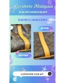 LOUIS VUITTON SPEEDY BANDOULIERE BAG (BAG SPA CLEANING,VACHETTA LEATHER REPLACEMENT)
