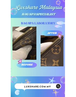 LOUIS VUITTON MONOGRAM TOTALLY PM TOTE BAG (BAG SPA CLEANING,LEATHER REPLACEMENT)