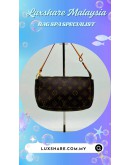 LOUIS VUITTON POCHETTE ACCESSORIES BAG IN MONOGRAM CANVAS (BAG SPA CLEANING,VACHETTA LEATHER REPLACEMENT)