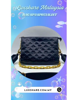 LOUIS VUITTON COUSSIN PM BAG (NANO RESTORATION,GOLD PLATED)