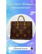 LOUIS VUITTON ON-THE-GO GM TOTE BAG IN REVERSE MONOGRAM GIANT CANVAS (REMOVE MOULD,OIL EDGE)