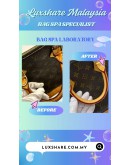 LOUIS VUITTON ALMA HANDBAG IN MONOGRAM CANVAS WITH VACHETTA LEATHER TRIM (BAG SPA CLEANING,VACHETTA LEATHER REPLACEMENT)
