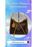LOUIS VUITTON CARRYALL PM HANDBAG IN MONOGRAM CANVAS (BAG SPA CLEANING,NANO RESTORATION)
